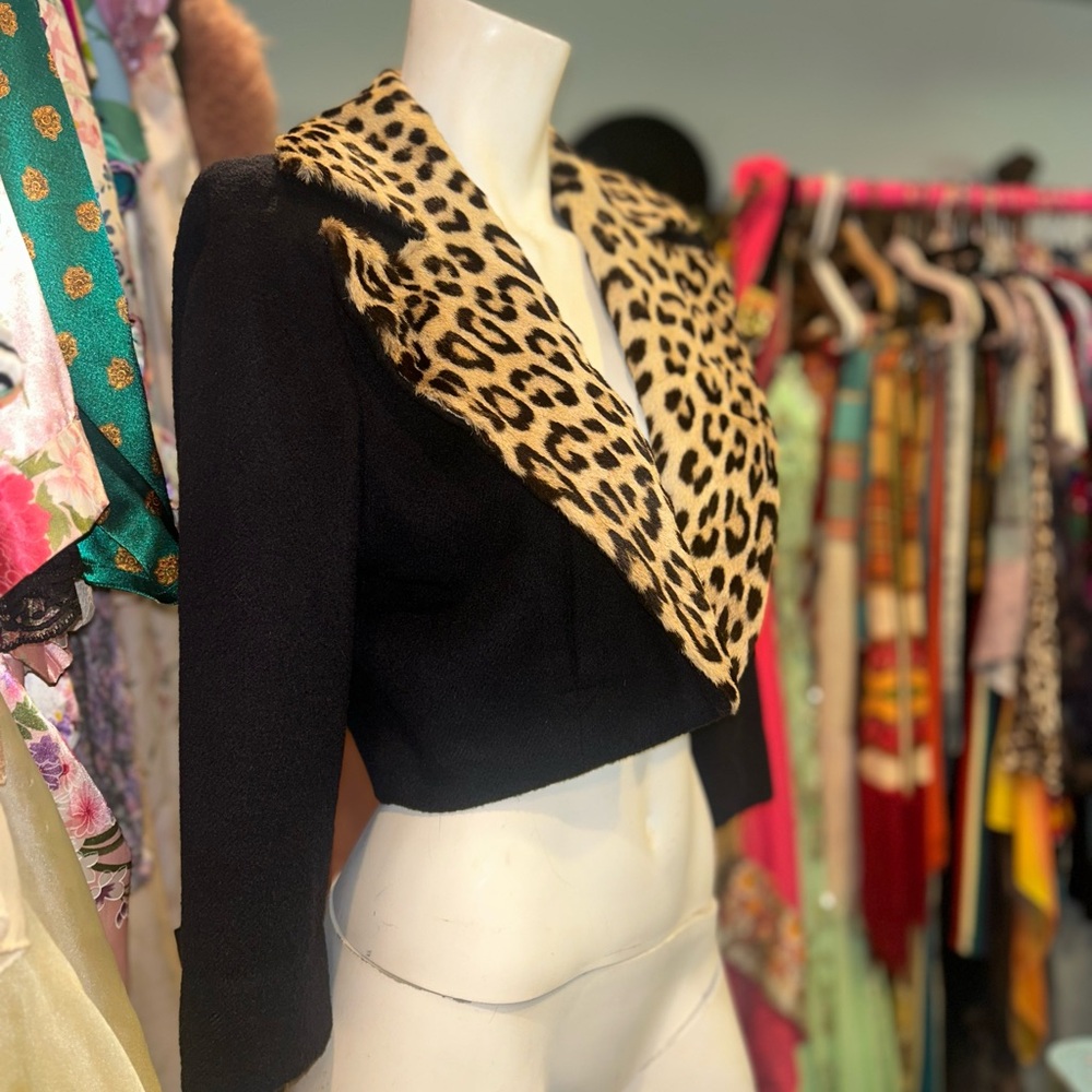 Mid Century Authentic Leopard Jacket - Picture 4 of 16